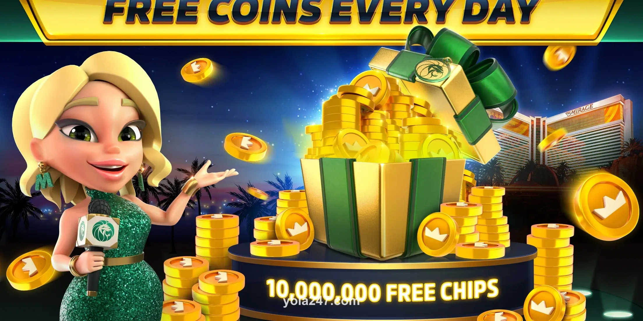 yolo247 App Interface - Cyberpunk Slots